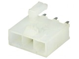 Soclu cablu-placă tată Mini-Fit Jr 4,2mm 3 pini THT drept, MOLEX
