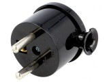 Conector Alimentare AC Tată 230V 16A Negru