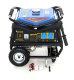Generator curent 3kW 3000W 2x230V 12V+manere si roti, motor benzina 7CP (KD142)
