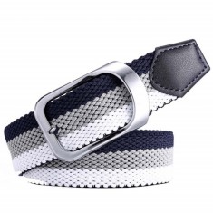 Curea casual de dama Pufo Trinity 3, 3.4 x 100 cm- accesoriu elegant si versatil pentru orice tinuta