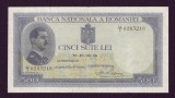 ROMANIA - 500 lei 1936 , VF + . Raport calitate / pret foarte bun
