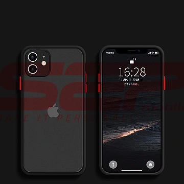 Toc TPU+PC Antishock Apple iPhone X Black foto