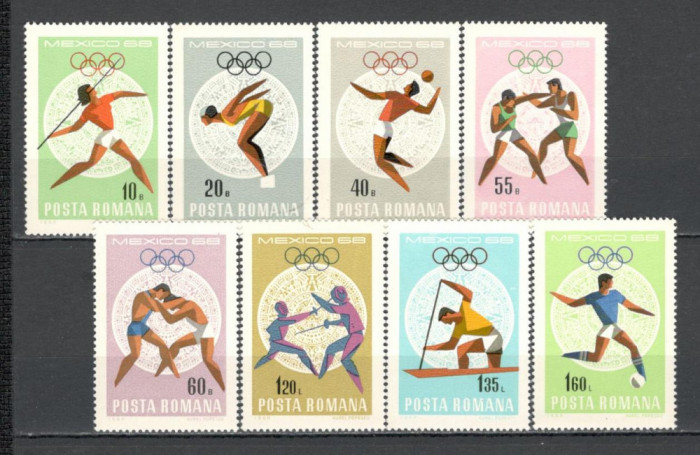 Romania.1968 Olimpiada de vara MEXIC YR.396