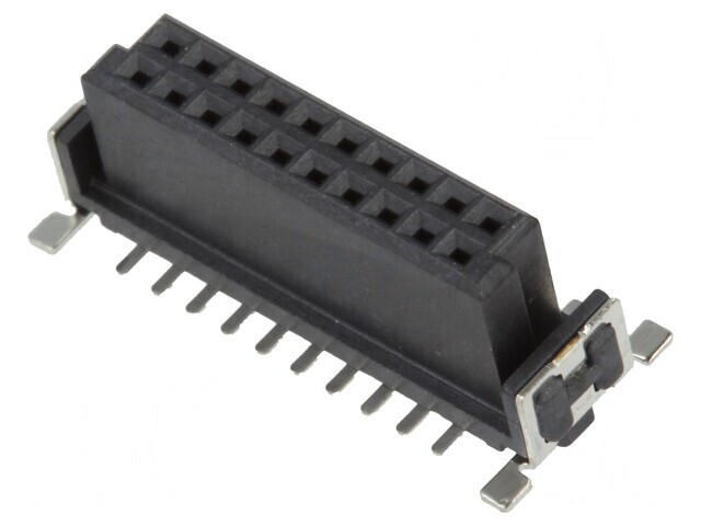 Conector PCB-PCB Mamă 20 PIN 1.27mm Termoplastic