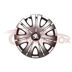 Set 4 Capace Roti skoda negru r16 model 408