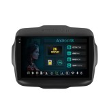 Navigatie 2K Jeep Renegade (2014-2018) 4GB RAM Android 13 Octacore Slot Sim 4G DSP GPS Wi-FI Carplay Android Auto USB Bluetooth Waze Touchscreen 9.5 I