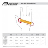 Manusi Force Sector gel, negru/gri, XXL Ultimate FactoryBikes