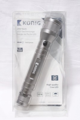 Lanterna LED Cree 10W 500 lumeni aliaj aluminiu focalizare IPX4 3xC foto