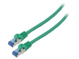 Cablul Patch S/FTP 6a CCA LSZH Verde 2m 26AWG