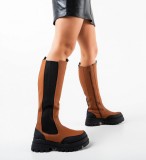 Cumpara ieftin Cizme dama Salter Camel
