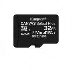 Card de memorie Kingston Canvas Select Plus 100R A1 32GB SDHC Clasa 10 foto