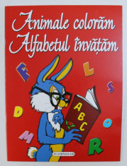 ANIMALE COLORAM , ALFABETUL INVATAM , ilustratii si text de OLIMP VARASTEANU foto