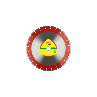 DT 350 B disc diamantat de debitare, 400 x 3,6 x 25,4 mm 28 Segmente 40 x 3,6 x 10 mm, segment standard, Klingspor 351133 foto