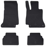 vidaXL Covor pentru mașină 4 pcs Negru TPE 42029132