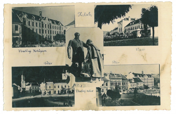 4918 - ZALAU, Salaj, Romania - old postcard, real Photo - used - 1943