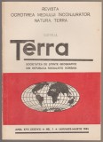 Societatea de Stiinte geografice - Terra - nr. 1 ianuarie-martie 1985