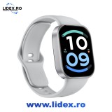Smartwatch Xiaomi Redmi Watch 6 Active, AMOLED 1.85", Bluetooth, Monitorizare Ritm Cardiac, SpO2, Matte Silver