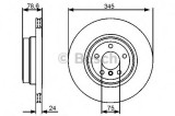 Disc frana BMW X6 (E71, E72) (2008 - 2014) BOSCH 0 986 479 443