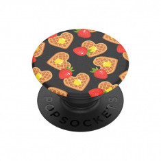 Suport Selfie Pentru Telefon Popsockets PopGrip Original Friends and Waffles