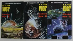 LUMEA NON - A - JUCATORII NON -A - SFARSITUL NON -A de A.E. VAN VOGT , 3 VOLUME , ANII &amp;#039; 90 foto