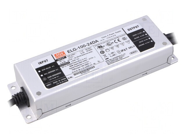 Alimentator LED DALI 100W 24V 4A