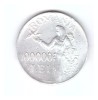 Moneda 100000 lei 1946, cu mici lovituri, curata, Argint