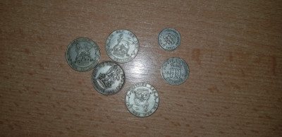 Vand monede argint Marea Britanie foto