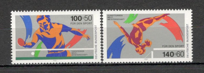 Germania.1989 Sprijin ptr. sport-Competitii sportive MG.680