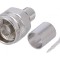 Mufă N tată drept 50&Omega; crimpat PTFE LMR400
