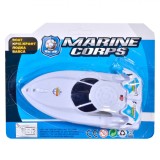 Jucărie Barcă de Curse, Marine Corps, Plastic, Alb, pentru Băieți, V&acirc;rstă Recomandată 3+ Ani, Oem