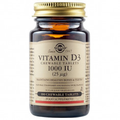 VITAMINA D3 1000IU-25µg 100CPR MASTICABILE