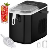 Aparat de facut gheata Ruhhy 1,2L, negru, 12 kg/24h