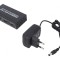 Splitter HDMI 2.0 Negru cu Intrare DC și HDMI
