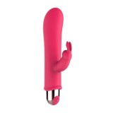 Vibratoare pentru incepatoare - Putere Compacta Domnul Iepuras Vibrator Mic Placent Intens Punct G Si Clitoris 10 Moduri Vibratii Waterproof