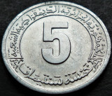 Cumpara ieftin Moneda FAO 5 DINARI - ALGERIA, anul 1977 * cod 2794 = A.UNC, Africa, Aluminiu
