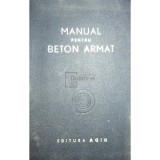 Cristea Niculescu - Manual pentru beton armat (Editia: 1947)