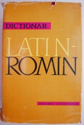 Dictionar latin-roman foto