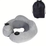 Perna de Voiaj AirZen &ndash; Cu Masaj și Suport Ergonomic pentru G&acirc;t