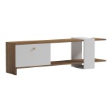 Cumpara ieftin Comoda TV Standi Pako World Alb 120x25x36.8 cm