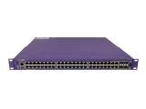 Switch Extreme Networks X480-48t, 48x 1 Gb, 4x SFP 1 Gb, 4x QSFP+ 40 Gb, 2 surse, urechi rack