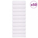 VidaXL Prosoape cu săpun 50 buc alb 30x30 cm 360 g/m&sup2; 100% bumbac