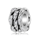 Charm/talisman argint 925, JW1632, model clasic, placat cu rodiu