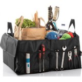 Organizator pliabil pentru portbagaj auto Carry, 55L, 3 compartimente