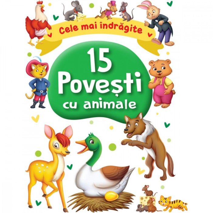 15 Povesti Cu Animale, - Editura Flamingo