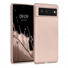 Husa pentru Google Pixel 6, Silicon, Crem, 55783.31, kwmobile