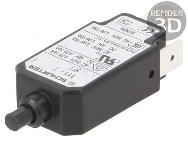 &Icirc;ntrerupător de Supracurent 6,5A 240VAC 48VDC SPST