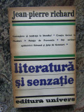 JEAN PIERRE RICHARD - LITERATURA SI SENZATIE