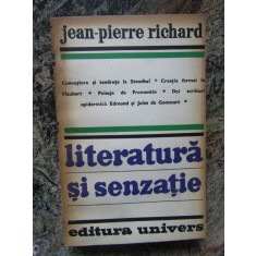 JEAN PIERRE RICHARD - LITERATURA SI SENZATIE