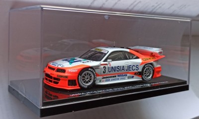 Macheta Nissan Skyline GT-R (R33) Unisia High Downforce JGTC 1998 - Ebbro 1/43 foto