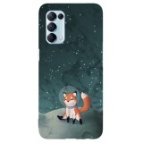 Husa compatibila cu Oppo A5 (2020) model Space Fox, Silicon, TPU, Viceversa, Transparent, Carcasa